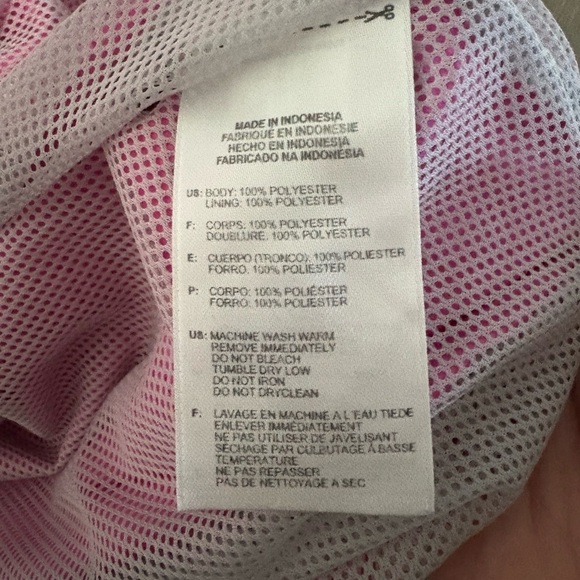 Adidas Fuchsia Windbreaker Jacket. Size Medium. - Picture 6 of 7